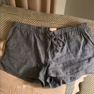 Jcrew denim shorts